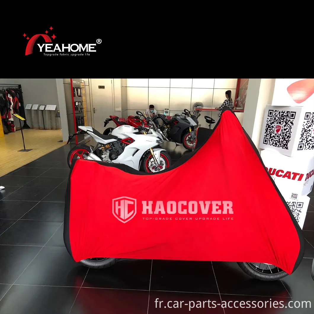 Housse de moto Elastic Perfect Fits Housse intérieure anti-poussière